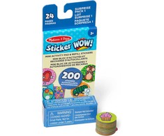 Nezatříděno Rinkinys Lipdukų papildymas „Wow Surprise“ 200 lipdukų Melissa &amp; Doug