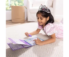 Vandeninė spalvinimo knygelė „Vienaragiai“ + flomasteris Vanduo Wow Unicorn