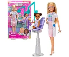 Mattel BARBIE lėlė odontologė (JCR74)