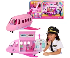 Samolot Barbie Dream Land Dream Plane dla lalek Barbie su garsais