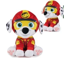 Spin Master Paw Patrol Jungle Pups Marshall pliušinis minkštas žaislinis šuo 18 cm