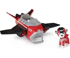 Spin Master Paw Patrol Marshall Rescue Rescue Set Reaktyvinis lėktuvas + Figūros šviesos garsas