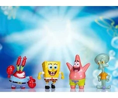 SIMBA JADA SpongeBob metal 4pak fig 6,5cm 9335302314