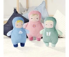 Squishbabies My Love pliušinis kūdikis mėlyname kostiumėlyje 28 cm