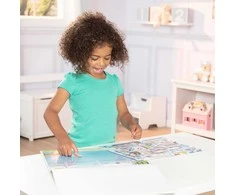 Sticker Pad Pojazdy Rinkinys plansz i naklejek daugkartinio naudojimo Melissa &amp; Doug