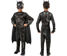 DC Comics Betmeno karnavalinis kostiumas juodas, maskuojamas 129-139 cm (8-10 metų)