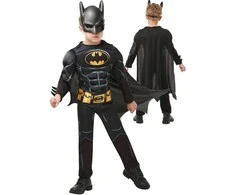 Rubies DC Comics Betmeno karnavalinis kostiumas, juodas maskavimas 110-116 cm (5-6 metai)