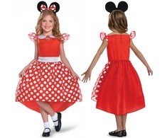 Disney karnavalinis kostiumas mergaitėms Minnie Mouse kostiumas 110-122 cm (5-6 metų)