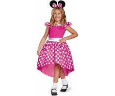 GoDan Disney karnavalinis kostiumas mergaitėms Minnie Mouse puošni suknelė 110-122 cm (5-6 metai)