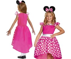 GoDan Disney karnavalinis kostiumas mergaitėms Minnie Mouse puošni suknelė 110-122 cm (5-6 metai)