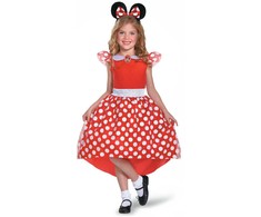 Disney karnavalinis kostiumas mergaitėms Minnie Mouse kostiumas 110-122 cm (5-6 metų)