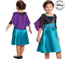Disney Ledo šalies princesės Anos karnavalo kostiumas 124-135 cm (7-8 metų)