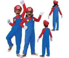 Super Mario karnavalinis kostiumas berniukams ir mergaitėms 127-136 cm (7-8 metų amžiaus)