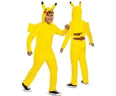 Karnavalinis kostiumas Pokemon Pikachu kostiumas geltonas maskuoklis 150-163 cm (14-16 metų) Kigurumi