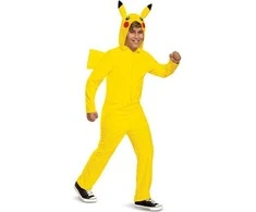Karnavalinis kostiumas Pokemon Pikachu kostiumas geltonas maskuoklis 150-163 cm (14-16 metų) Kigurumi