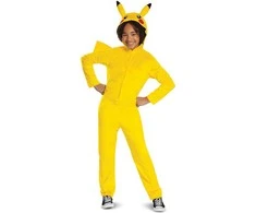 Karnavalinis kostiumas Pokemon Pikachu kostiumas geltonas maskuoklis 150-163 cm (14-16 metų) Kigurumi