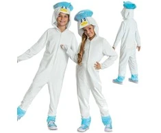 Karnavalinis kostiumas Pokemon Quaxly kostiumas baltas maskuoklis 127-136 cm (7-8 metai) Kigurumi