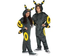 Karnavalinis kostiumas Pokemon Umbreon kostiumas juodas maskavimas 127-136 cm (7-8 metai) Kigurumi