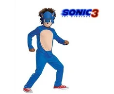 Sonic the Hedgehog karnavalinis kostiumas berniukams ir mergaitėms 127-136 cm (7-8 metų)