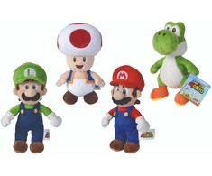 Super Mario Toad maskotė 20 cm
