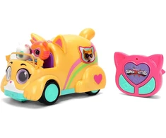 Jada Toys Superkoty zdalnie sterowany samochód RC Basic Car su Ginny i Bitsy światłem i dźwiękiem