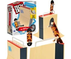 Tech Deck fingerboard komplektas rampa Big Vert Wall + Riedlentė