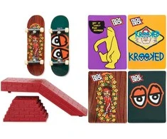 Fingerboard Riedlentė Z Przeszkodą Vs Series Chocolate Grind Rinkinys 2 Szt
