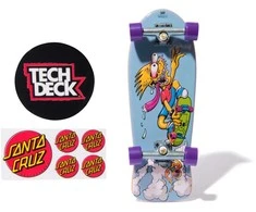 Spin Master Riedlentė Fingerboard 1 Szt Santa Cruz Spongebob / The Simpsons Tech Deck