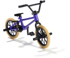 Tech Denio mažo pirštinio dviračio komplektas BMX mini pirštinis dviratis WeThePeople violetinė + lipdukai