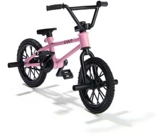 Tech Denio mažo pirštų dviračio komplektas BMX mini pirštų dviratis Cult rožinis + lipdukai