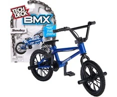 „Tech Deck“ mažų pirštinių BMX dviračių rinkinys, 44 vnt., tamsiai mėlynas, + lipdukai