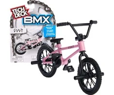 Tech Denio mažo pirštų dviračio komplektas BMX mini pirštų dviratis Cult rožinis + lipdukai