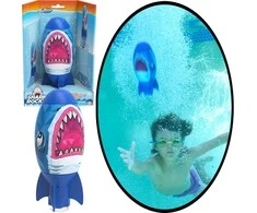 Spin Master Torpeda nardymo mokymuisi baseine „Shark Rocket SwimWays“ 23 cm