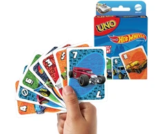 Draugų kortų žaidimas UNO Hot Wheels Specialusis leidimas