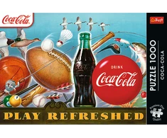 Trefl dėlionė 1000 vnt. - Coca-Cola