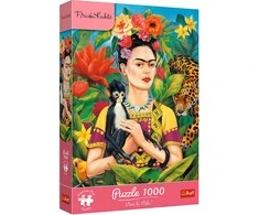 Trefl Dėlionė 1000 vnt. - Frida Kahlo: Portretas džiunglėse