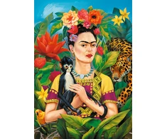 Trefl Dėlionė 1000 vnt. - Frida Kahlo: Portretas džiunglėse