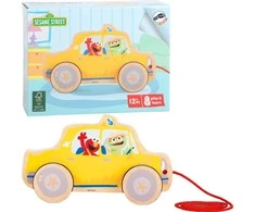 Sesame Street Gelton Wooden Taxi