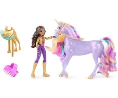 Unicorn Vienaragio akademijos rinkinys Sophia lėlė ir Wildstar vienaragio figūrėlė + vienaragio priedai Academy