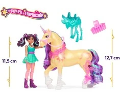 Unicorn Academy Unicorn Vienaragis Academy Vienaragis Akademijos figūrėlės Ava &amp; Leaf mergaitė ir vienaragis + priedai