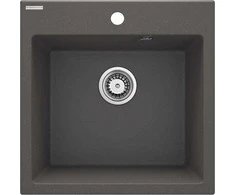 Deante granitinė virtuvinė plautuvė Deante Evora, ZQJ_T103, Anthracite metallic