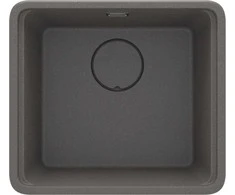 Granitinė virtuvinė plautuvė Deante Momi, ZKM_T10A, Anthracite metallic