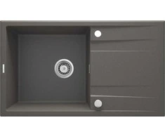 Deante granitinė virtuvinė plautuvė Deante Eridan, ZQE_T113, Anthracite