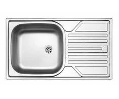 Virtuvinė plautuvė Deante Legato ZEL 0110, satin