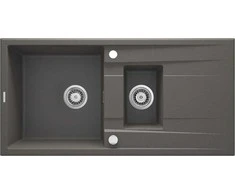 Deante granitinė virtuvinė plautuvė Deante Eridan, ZQE_T513, Anthracite