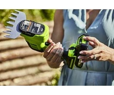 Greenworks G24SHTK2 akumuliatorinės gyvatvorių žirklės