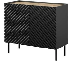 Cama Meble Baldų Komoda - Onda 98x45x85 Juoda