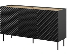 Cama Meble Komoda - Onda 150x45x85 Juoda