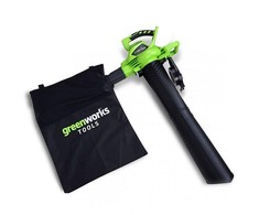 Greenworks GD40BV Lapų pūstuvas / siurblys 40V, be akumuliatoriaus ir kroviklio