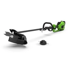 Greenworks styginė žoliapjovė ir krūmapjovė viename 40V GD40BCK4 (su 4Ah akumuliatoriumi)